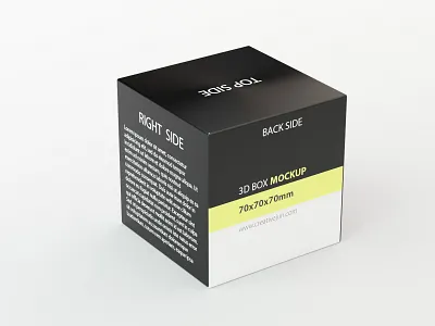 3D Low Poly 70x70x70mm Product box Mockup 3d 3d box 3d box mock up 3d box mockup 3d boxes 3d design 3d mock up 3d mockup 3d model 3d product design 3ds 3ds max branding creative dribbble flat illustration latest logo photoshop