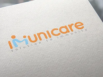 Bio Farma - Imunicare branding business card design envelope design logo vector