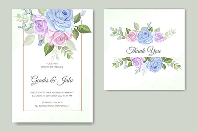 elegant floral wedding invitation template background beautiful card celebration decoration decorative design elegant floral frame graphic greeting illustration invitation invite spring template vector vintage wedding