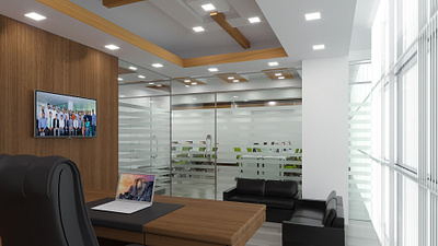 GSL_New_Office autodesk max camera coronarender exterior design interior design lighting office