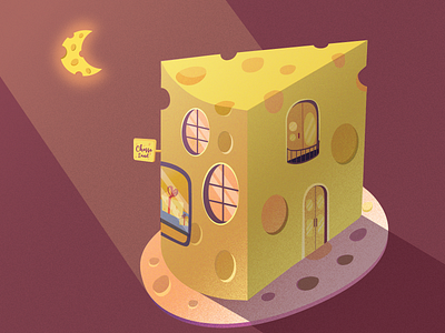 Chesse House adobe adobe illustrator art branding character characterdesign cheese cheesehouse daily 100 challenge graphicdesign houseisometric illustration illustrator isometric art isometric design isometric illustration isometry vector