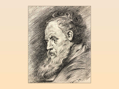 Portrait sketch - 4 | Pencil drawing academicdrawings art baroqueartmovement beardlove drawing pencil drawing pencil sketch peterpaulrubens portrait art staedtlerpencils studyofahead