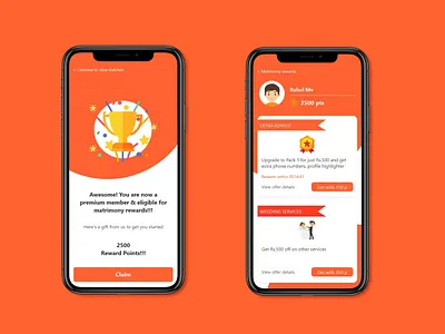 Reward Points UI iphone ui iphone ux design mobile ui mobile uiux mobile ux reward points ui rewards ui ui ui ux design ui design uidesign ux ux design uxdesign