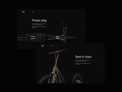 AER aer design electric scooter ui ux web design website