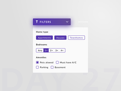 Daily UI Challenge Day #27 challenge dailyui day 27 design drop down menu ui ux