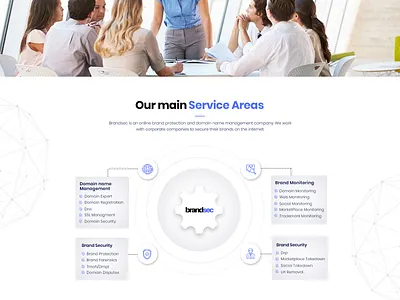 BrandSec design esolz esolzwebdesign illustration photoshop professional typography ui