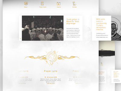 God is in the details design illustration ui ux website design