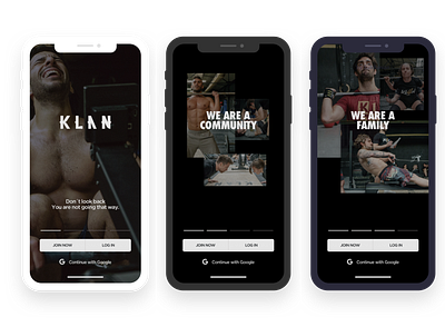 KLAN design icon ux vector website