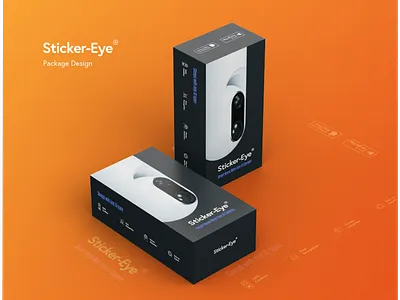 Product Package Design ai artificialintelligence box camera gadget package design packaging print product surveillance technology video camera