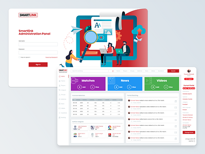 Smartlink Admin Panel admin dashboard admin panel admin panel design cms company dashboad dashboard app dashboard design dashboard ui information technology interaction design it telecommunications ui ui design uiux ux ux ui ux design