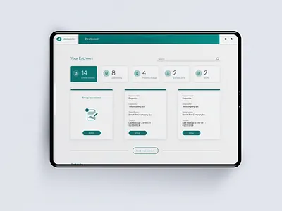 Codekeeper dashboard dashboard developer escrow product design startup tech ui ux