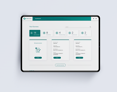 Codekeeper dashboard dashboard developer escrow product design startup tech ui ux