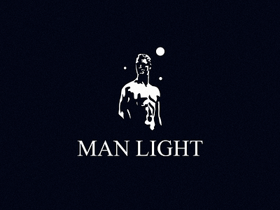 man light padr o dribble design design logo idea design illustration illustrator logo logodesign design icon minimal vector