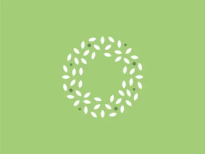 Olive Branch badge branch branding design icon illustration leaf leaves logo o olive pride rainbow vector