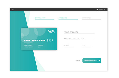 Credit card check out page dailyui dailyui 002 design flat graphic graphic design layout design minimal ui ux vector