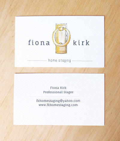 FK Home Staging Branding & Website branding business card business card design design drawing ink home staging illustration logo marketing watercolor web website wix