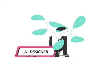 Illustration style art branding illustration vector