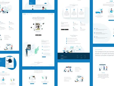 Website Redesign for Truepic app application clean design homepage illustration landing page mossio saas saas website security site ui user interface vector website