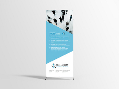 Unique Background Solutions X-Stand Banner banner branding greensboro print trade show tradeshow winston salem