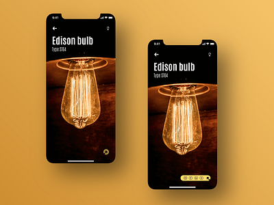 Social Share - Daily UI #010 app design behance bulb creative daily ui dailyui design digital digitaldesign edison interface light share social ui ui design user interface uxui