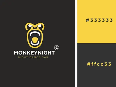 MONKEY LOGO DESIGN clean cool design design flat identity illustration logo logodesignchallenge logodesigner logodesignersclub logodesigns minimalist logo vector