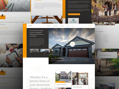 Rooftight - Web Design branding madewithxd typography ui ux web web design