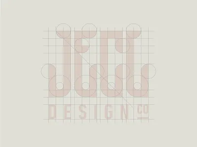 JDC grid branding clean custom type designer flat grid logo identity logo logotype minimal simple typography
