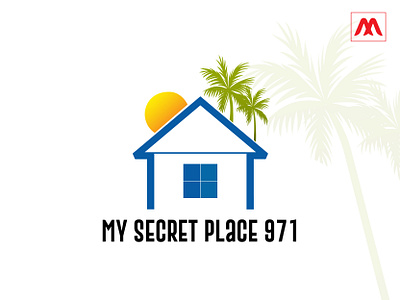 My Secret place 971 company brand logo company logo design logo logo design logo designer logo place logodesign logos mylogo place logo secret secretlogo typography