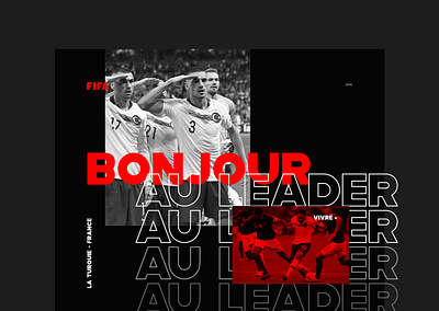 Bonjour au leader.. balance clean clear design interface simple simplicity sketch ui ux