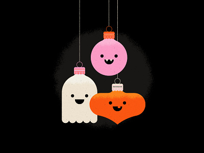 Vectober 17 - Ornament flat geometric ghost halloween illustration inktober jackolantern ornament texture vampire vectober