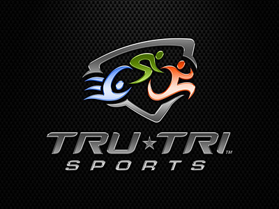 TRU TRI SPORTS brand identity branding cycling logo logo design retail running sports logo swimming triathlon