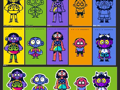 Q版 design illustration illustration／ui poster