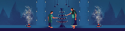 Diwali for app store app store artwork design diwali illustration illustrator illustrator design india vector