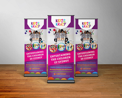 Pull-up banner design banner design graphicdesign illustrator print design