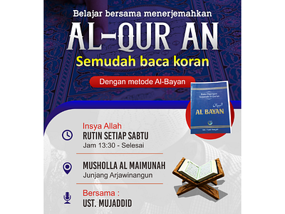 Poster Al Bayan poster design