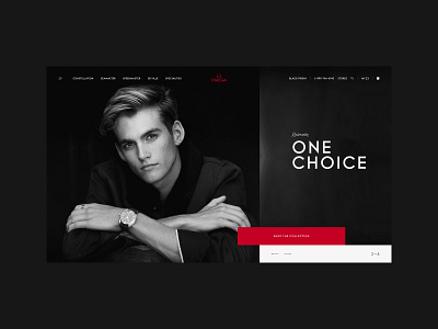 Omega design omega ui ux watch web design website