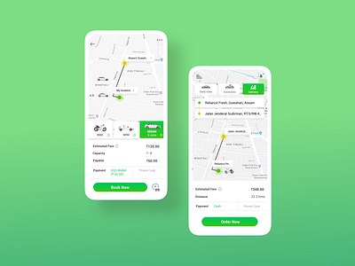 OGO - Taxi Booking App app booking booking app booking cab cab car booking goprotoz goprotozdesign taxi taxi app