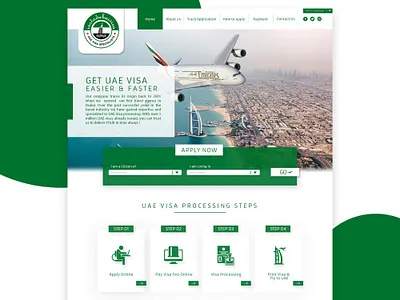 Web Design branding agency company creative creative design graphic design pakistan photoshop template ui ui ux ui design visa web web design website website design webtemplate