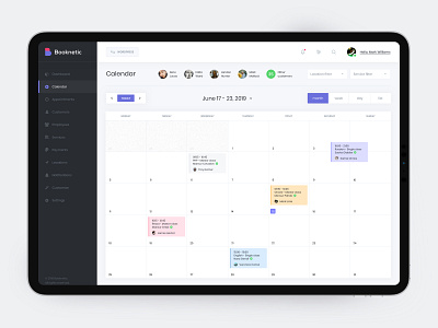 Booknetic - Appointment Scheduling appointment azerbaijan baku booking system calendar calendar design customers dashboard date interface plugin schedule system time ui ux wordpress wordpress plugin