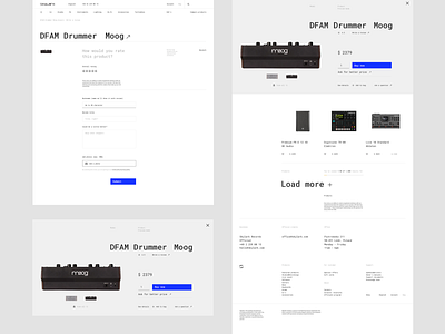 Skylark - Product preview (Quick) digital music dj listing lists minimal minimalistic moog mpc product results roland store techno typography