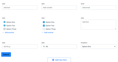 form form from builder gutenberg