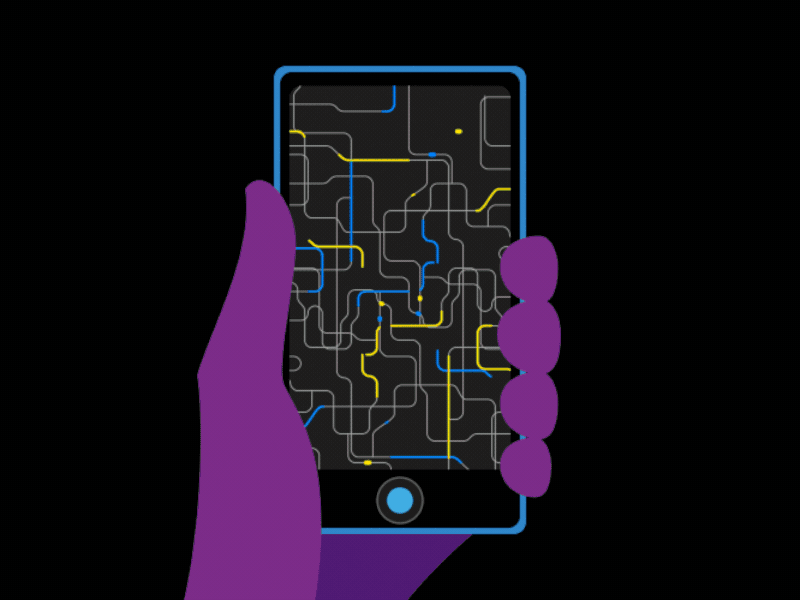 Phone A6 after effects motion design phone