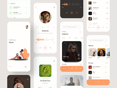 Music App - UI Map app designer dribbble illustration mobile mobile app music music player shot ui ux web