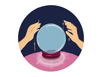 Crystal Ball crystal ball fortune fortune teller holistic icon icon design icon set icons icons design icons pack metaphysics psychic witch witchcraft witches