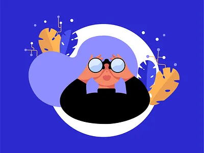 Searching design hiring icon illustration illustrator looking for job minimal search search results searching vector