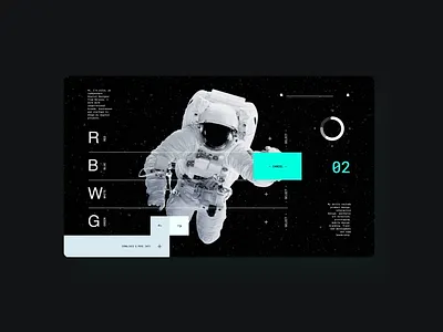 space web design interface sketch software space spaceman ui ux web