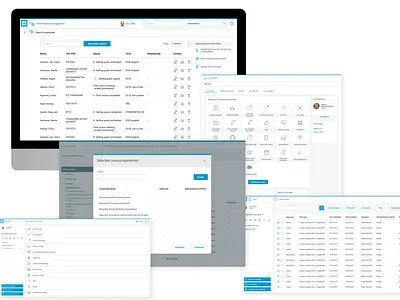 Visma | raet UI improvements app application interaction interactiondesign product software ui ux