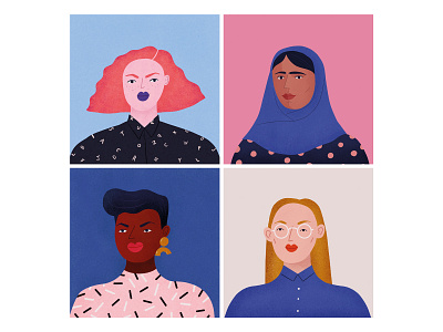 Gals illustration procreate