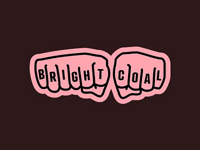 Nucks branding fist illustration knuckles sticker tattoo vector art