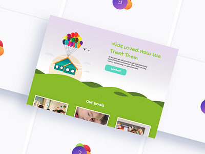 Bachpan- Preschool Website UI branding design school schools schoolui schoolwebsite ui ui design uiux